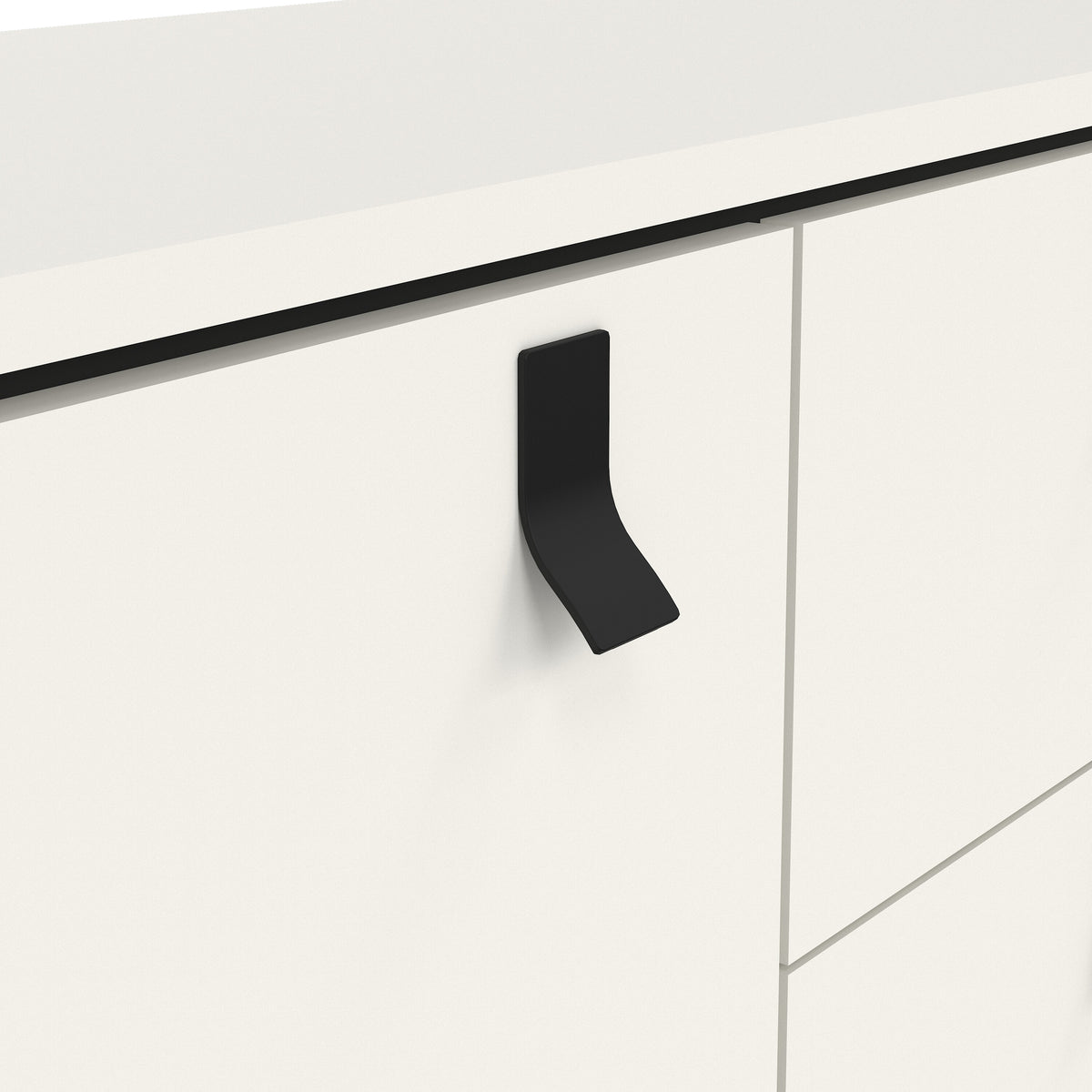 Ry Sideboard with 1 door + 2 drawers Matt White