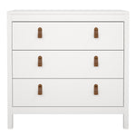 Barcelona Chest 3 drawers in White