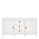 Barcelona Sideboard 2 doors + 3 drawers in White