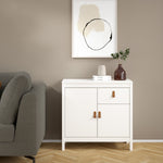 Barcelona Sideboard 2 doors + 1 drawer in White