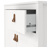 Barcelona Sideboard 2 doors + 1 drawer in White