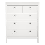 Madrid Chest 3+2 drawers in White