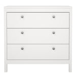 Madrid Chest 3 drawers in White