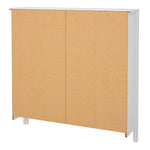 Madrid Shoe cabinet 4 Compartments in White