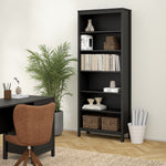 Madrid Bookcase in Black