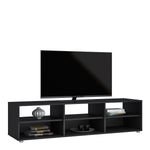 Media TV-unit 147 cm Black