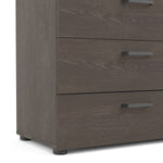 Dallas Double dresser 8 drawers Rovere Gessato Dark Oak