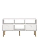 Cumbria TV-Unit 2 Drawers White