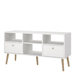 Cumbria TV-Unit 2 Drawers White