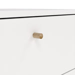 Cumbria Chest 5 Drawers White