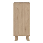 Ikast Chest 3 Drawers in Jackson Hickory and White