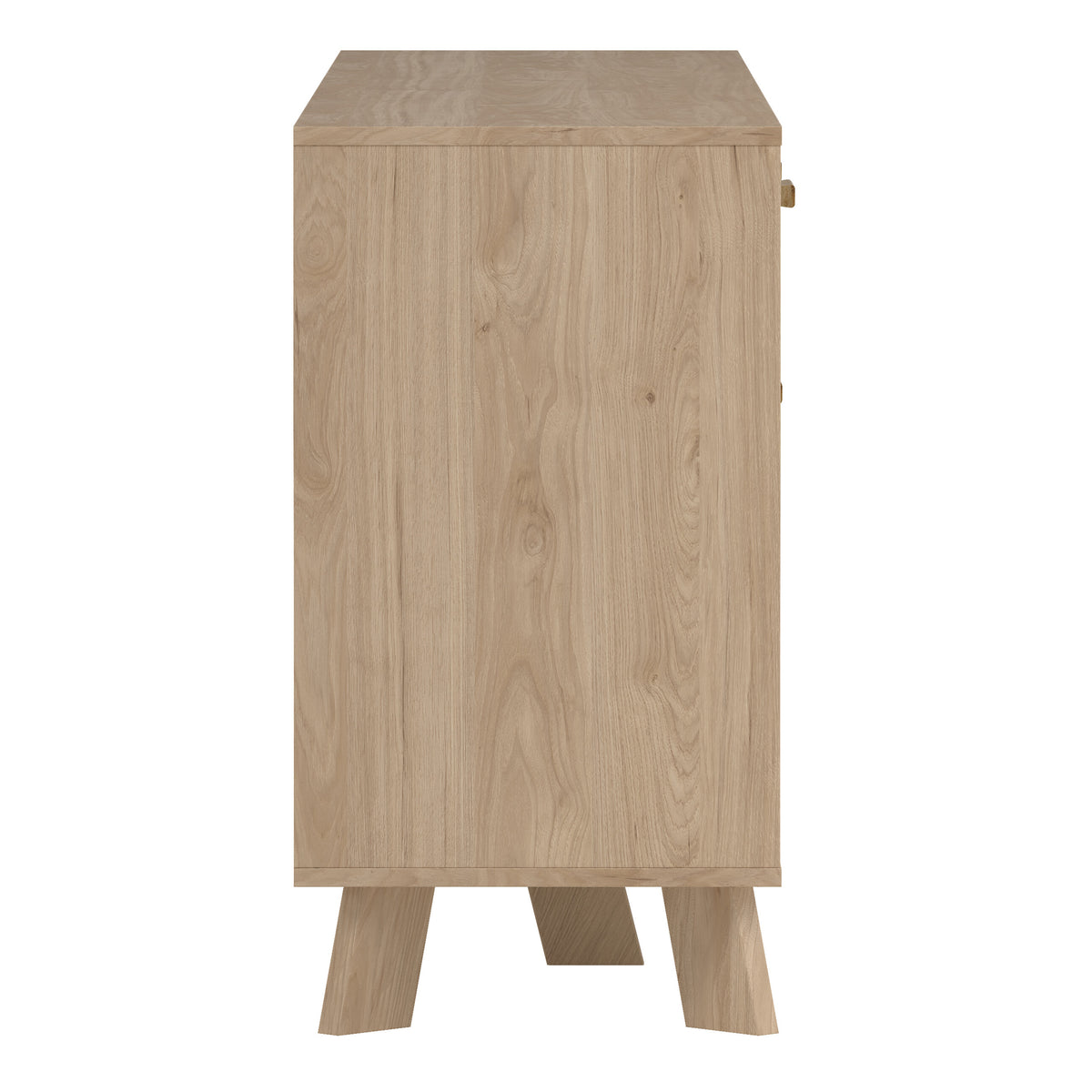 Ikast Sideboard 4 Doors + 1 Drawer in Jackson Hickory and White