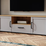 Bohol TV Unitin Riviera Oak/Grey Oak