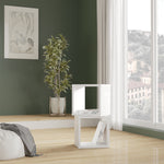 Mauro Singular Storage Unit in White High Gloss/White