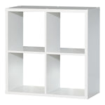 Mauro 2x2 Storage Unit in Matt White