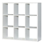 Mauro 3x3 Storage Unit in Matt White