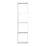 Mauro 3 Shelves Storage Unit in Matt White