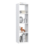 Mauro 3 Shelves Storage Unit in Matt White