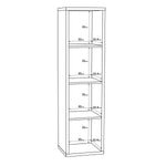 Mauro 3 Shelves Storage Unit in Sand Oak