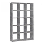 Mauro 3x5 Storage Unit in Concrete Grey