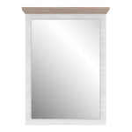 Illopa Mirror in Oak Nelson/Snowy Oak