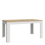 Bohol Extending Dining Table in Riviera Oak/White