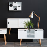 Mitra 2 Door Sideboard in White