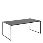 Infinity Coffee Table in Matt Black