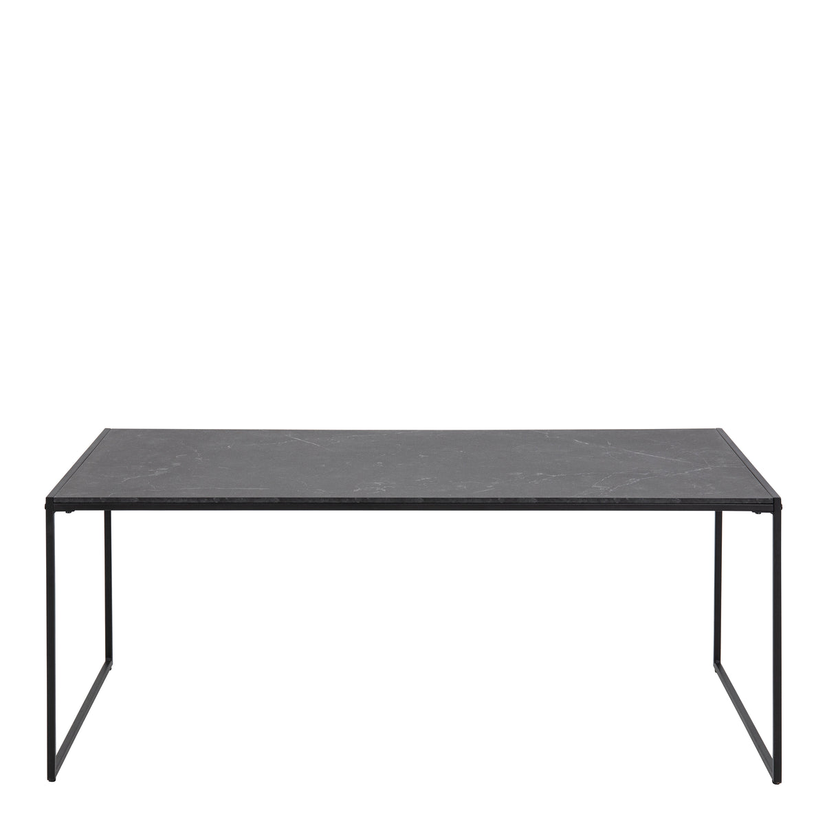 Infinity Coffee Table in Matt Black