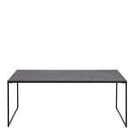 Infinity Coffee Table in Matt Black