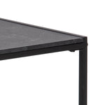 Infinity Coffee Table in Matt Black