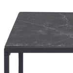 Infinity Nest of Tables in Black Matt Set of 2