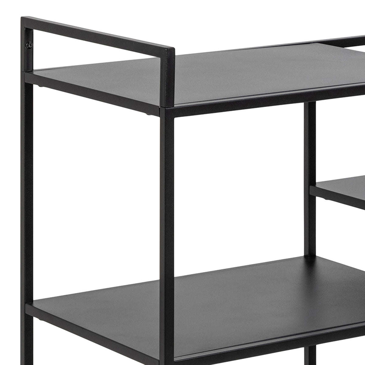 Newcastle Serving Trolley in Matt Black