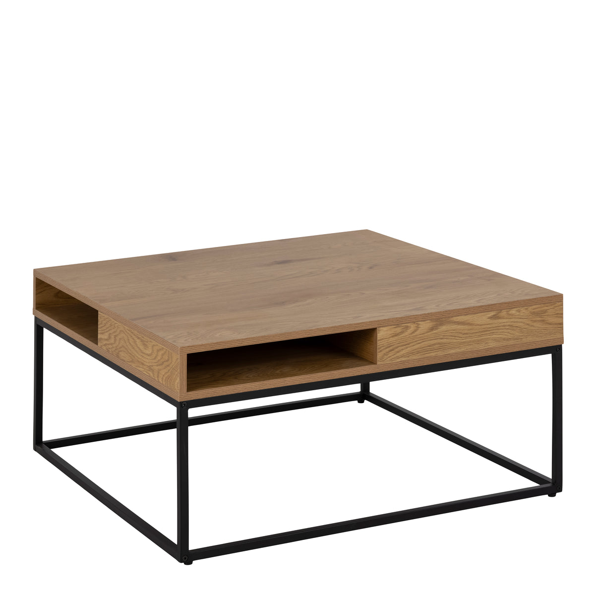 Willford Coffee Table in Oak & Black