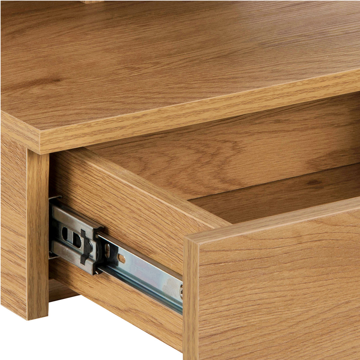 Ashlan Bedside Table with 1 Drawer in Oak