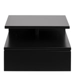 Ashlan Bedside Table with 1 Drawer in Black