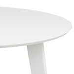 Roxby Round Dining Table in White