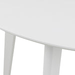 Roxby Round Dining Table in White