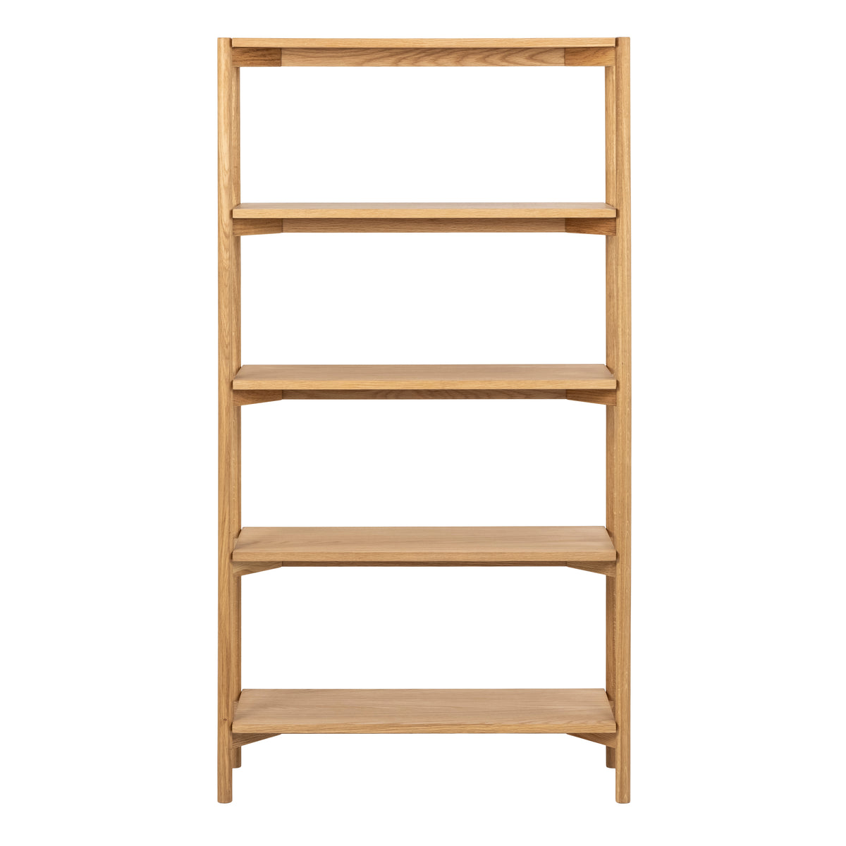 Braidwood bookcasewith 4 shelves in Oak