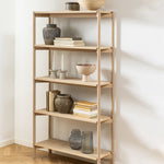 Braidwood Bookcase with 4 Shelves in White