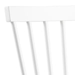 Riano Dining Chairs in White Set of 2