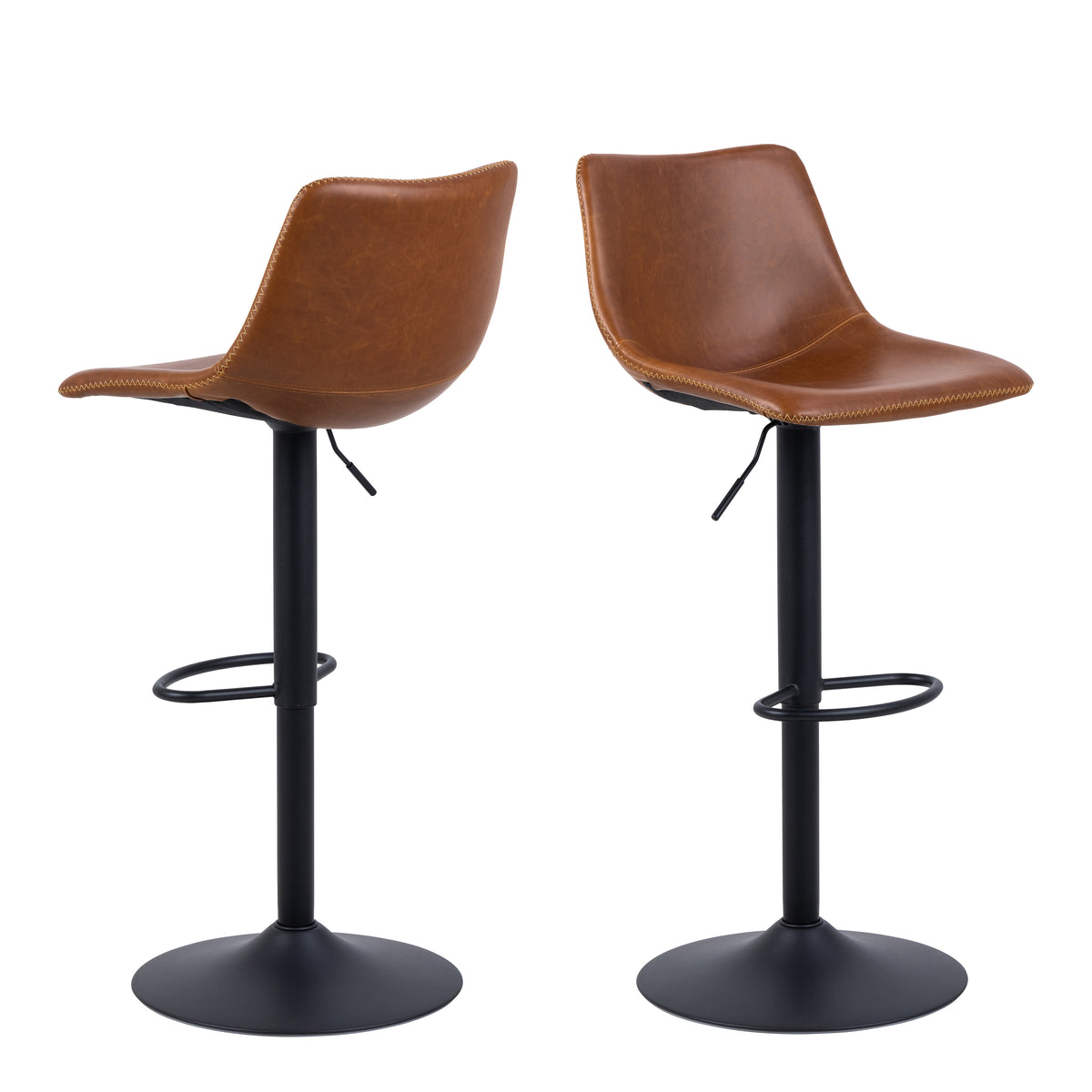 I_Oregon Bar Stool in Brown