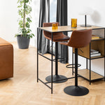 I_Oregon Bar Stool in Brown