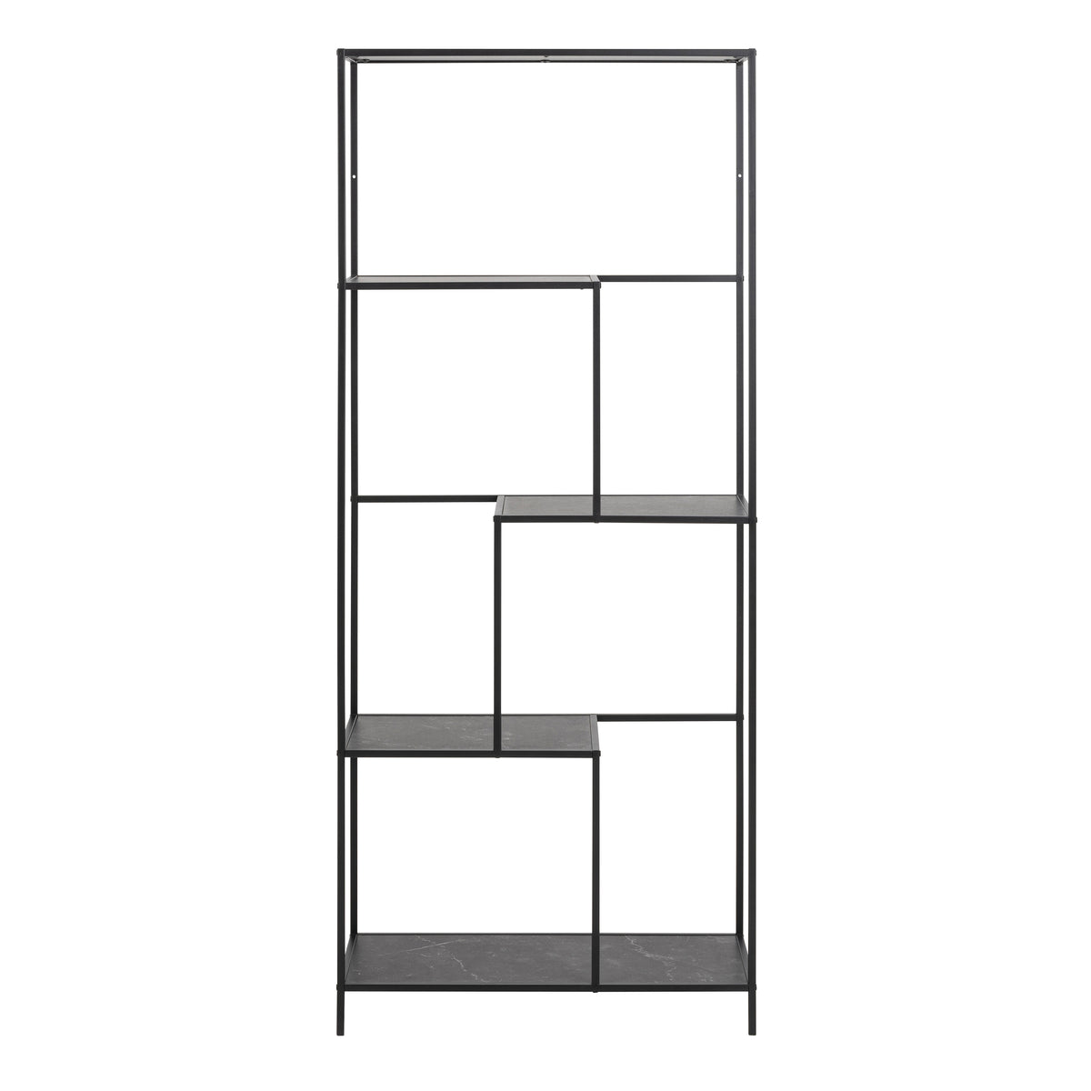 Infinity Bookcase with 4 shelves in Black