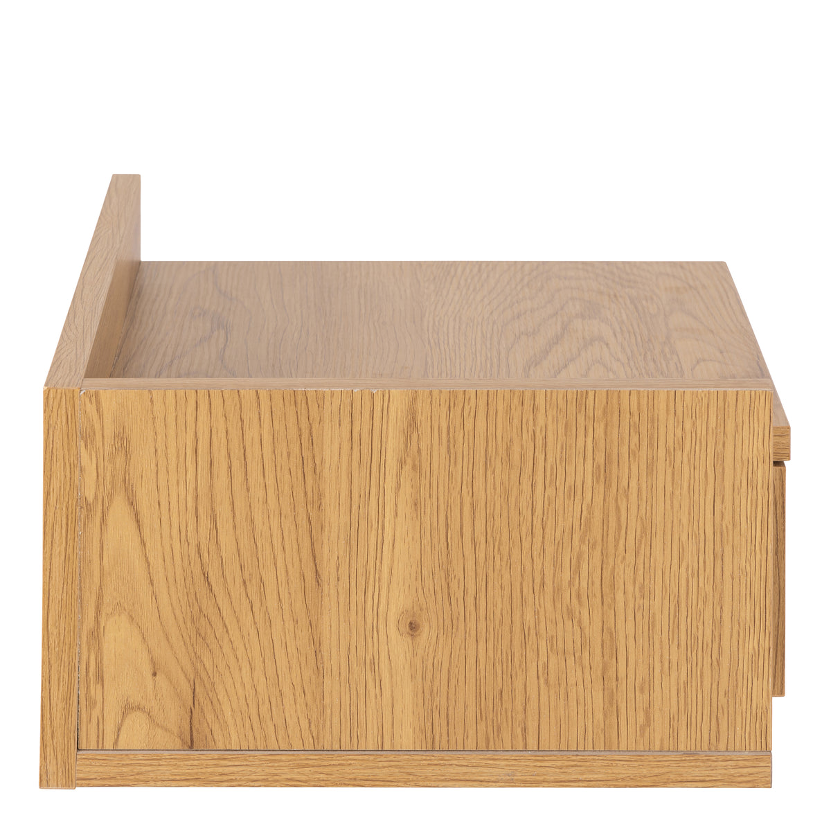 Ashlan Square Bedside Table with 1 Drawers in Oak