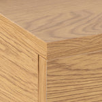 Ashlan Square Bedside Table with 1 Drawers in Oak