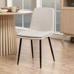 Becca Dining Chair in Beige Set of 4