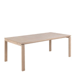 Linley Dining Table in White Oak