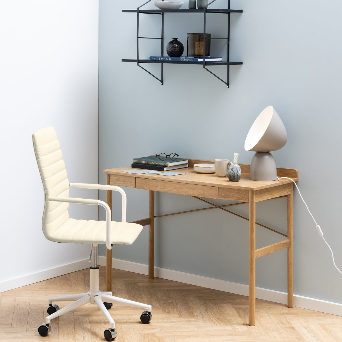 Paul Office Desk in Oak