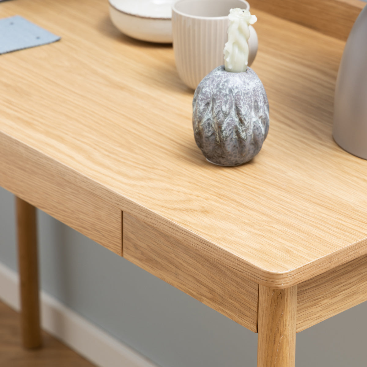 Paul Office Desk in Oak